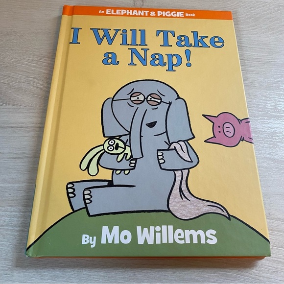 Set Of Two (2) Elephant & Piggie Books by Mo Willems: Slop & Take A Nap HB Good - Picture 3 of 11
